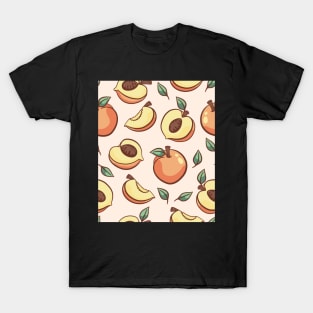 Hand Drawn Peaches | Urban Finery T-Shirt